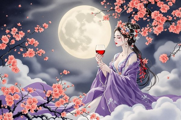 姬紫月·月下独酌